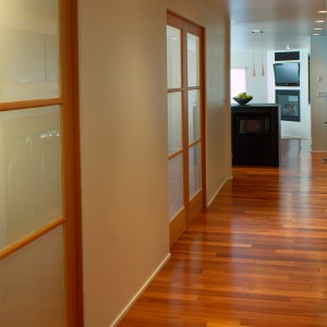 modern condo renovationeucalyptus floor                                         